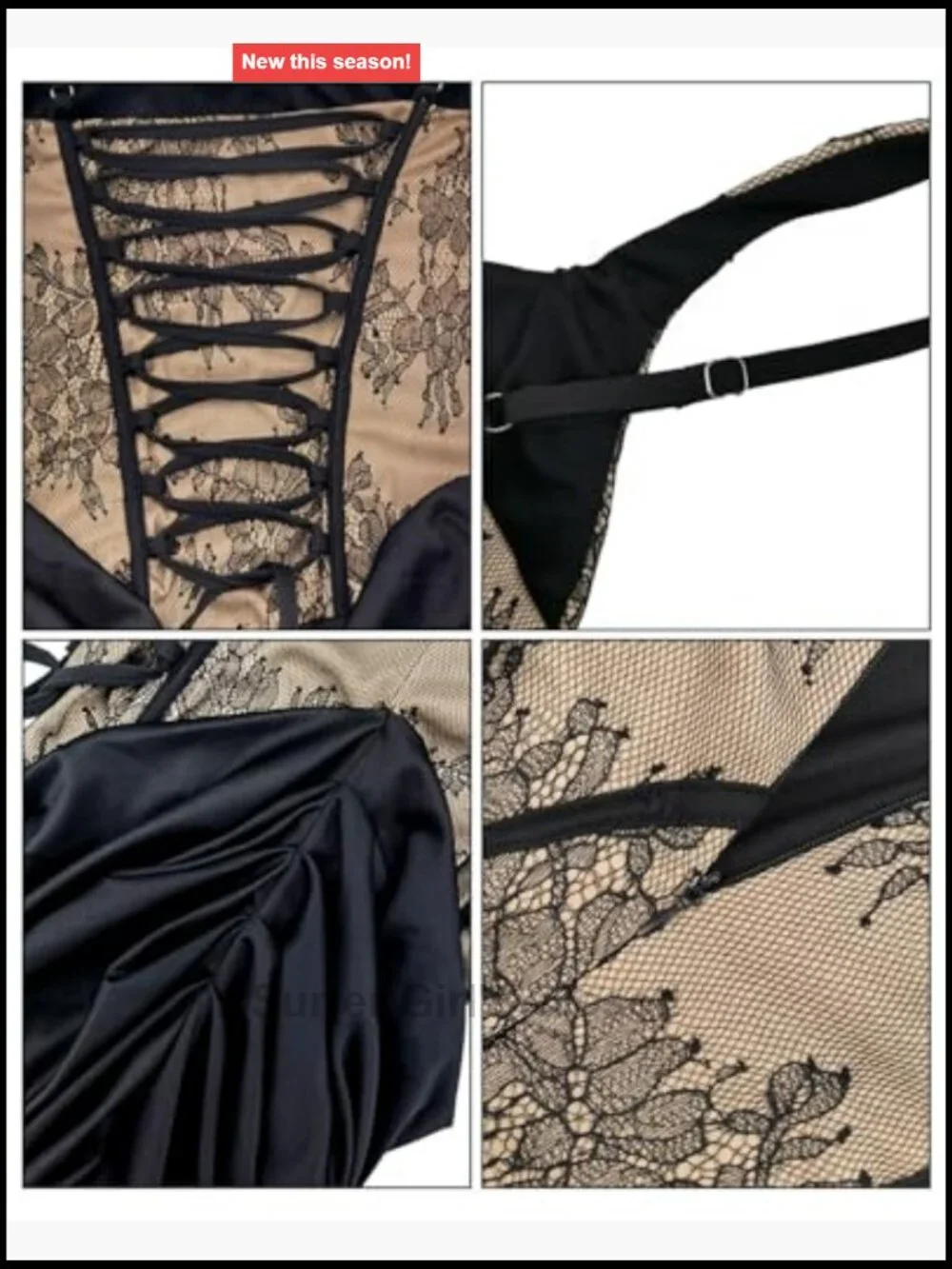 N/A floral lace